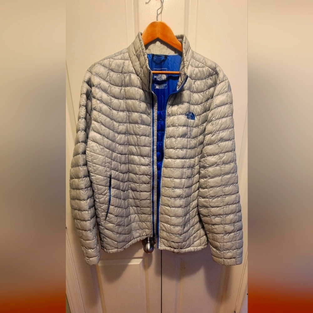 The North Face Gray Puffer Jacket